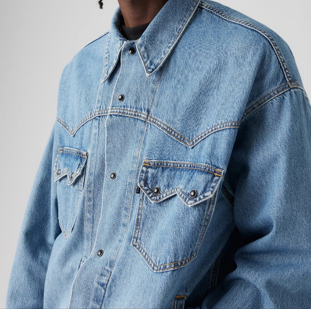 Levis Western Trucker Denim Jacket